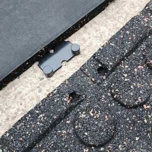 Fit It Out Rubber Floor Tiles - w Connector Clips