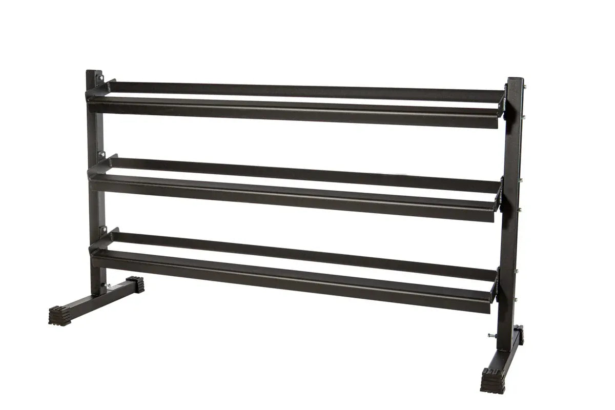 York York Barbell 3-Tier Dumbbell Stand — 48" Wide