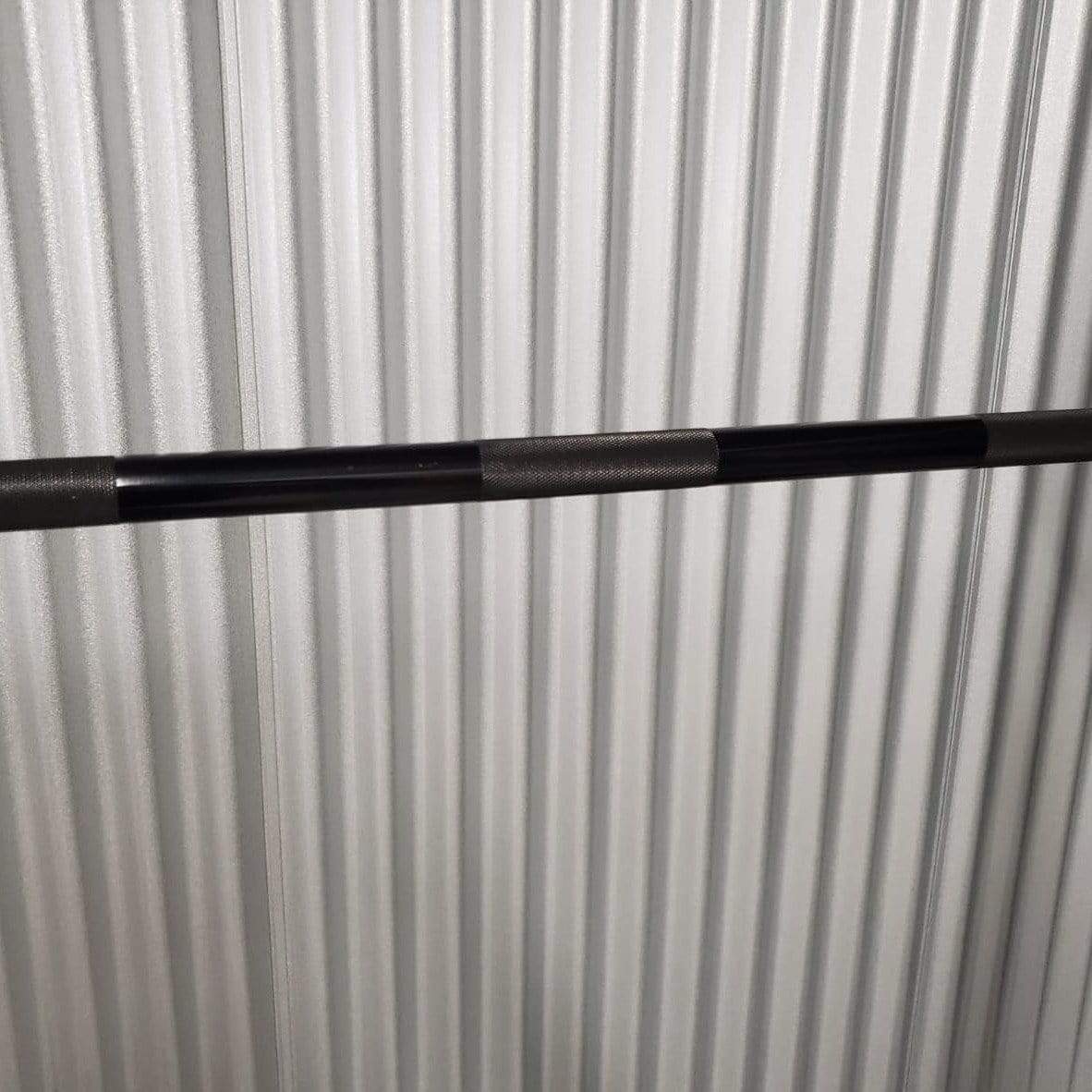 Fit It Out FIO Powerlifting Barbell (Black Zinc)