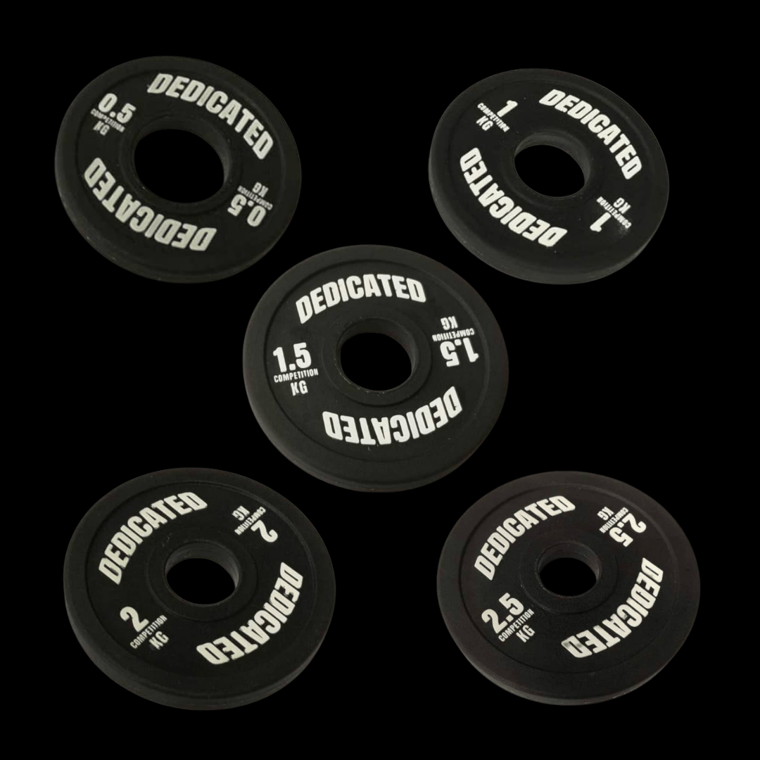 Fit It Out Shipment14 Urethane Competition Fractional Plates Set - 15KG