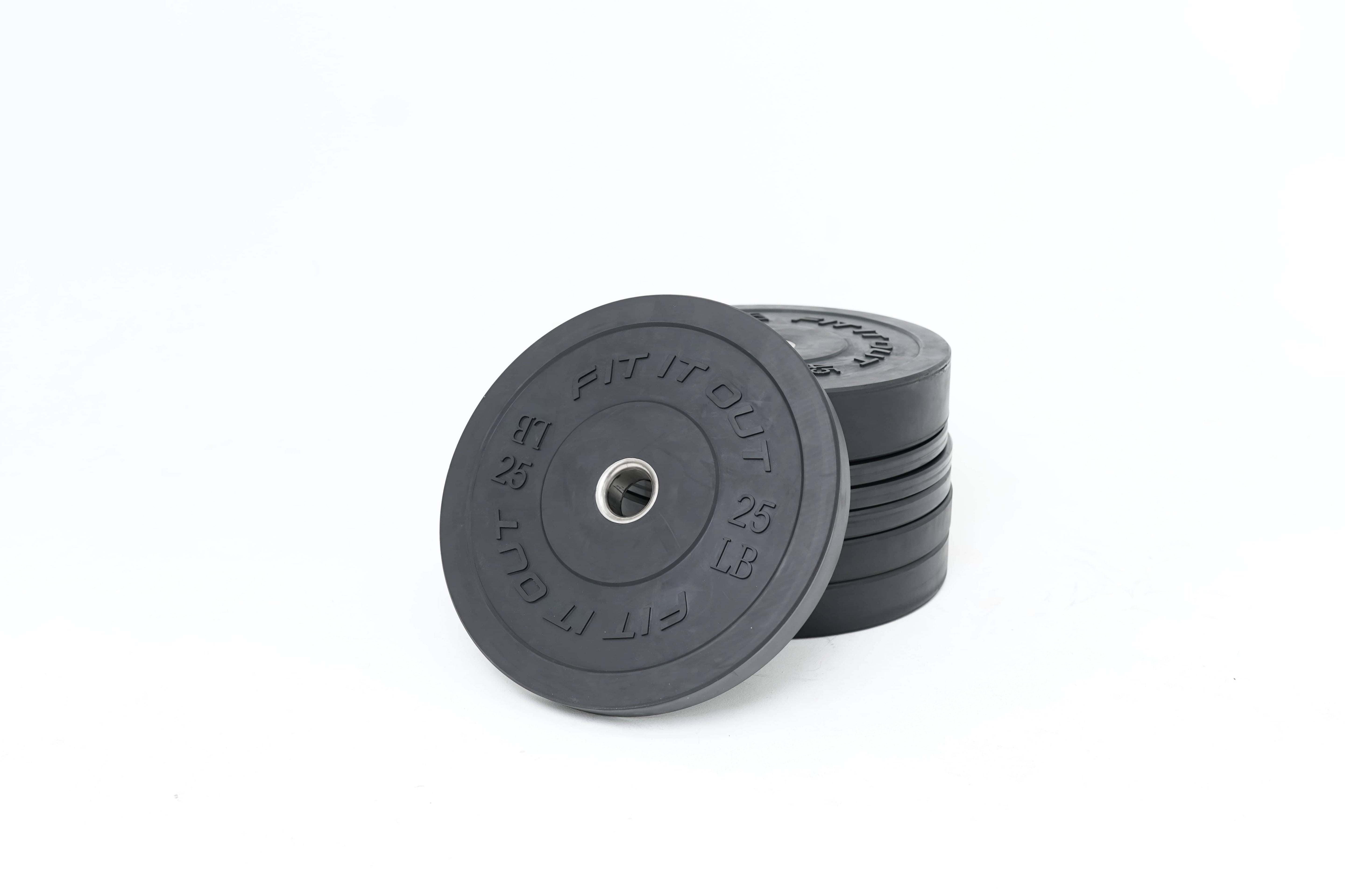 Fit It Out HOME GYM ESSENTIALS PACK – Barbell + Bench + 100 lb Plates + Flooring (BFCM25)