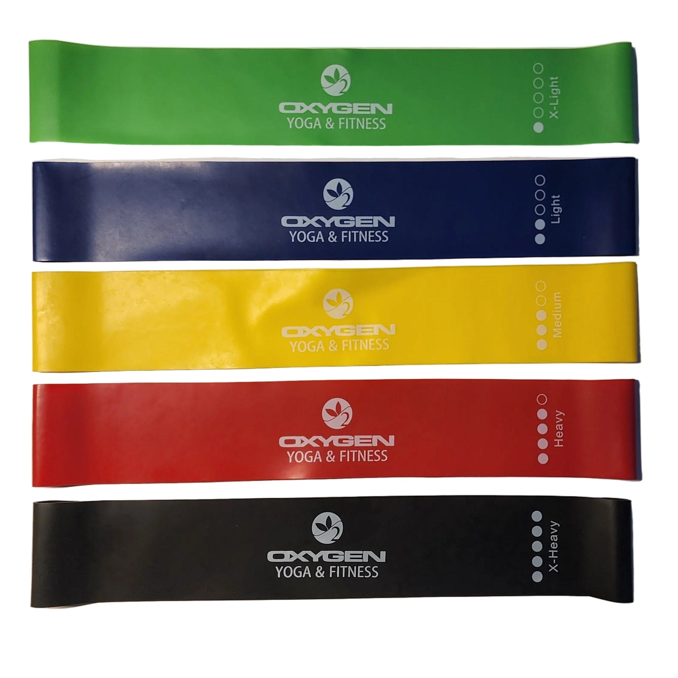 Fit It Out Resistance Bands Rubber Hip Resistance Bands - Oxygen Yoga