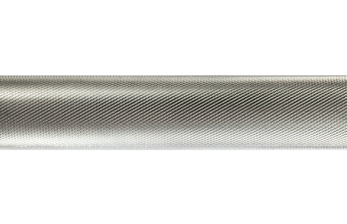 York Barbells - Olympic York Olympic Training Barbell — 28mm Needle Bearing, Satin Chrome