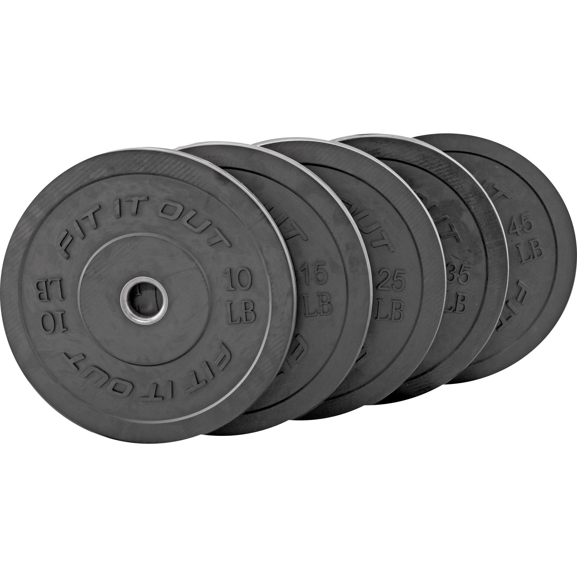 Fit It Out Shipment19 LBS Bumper Plates Canada