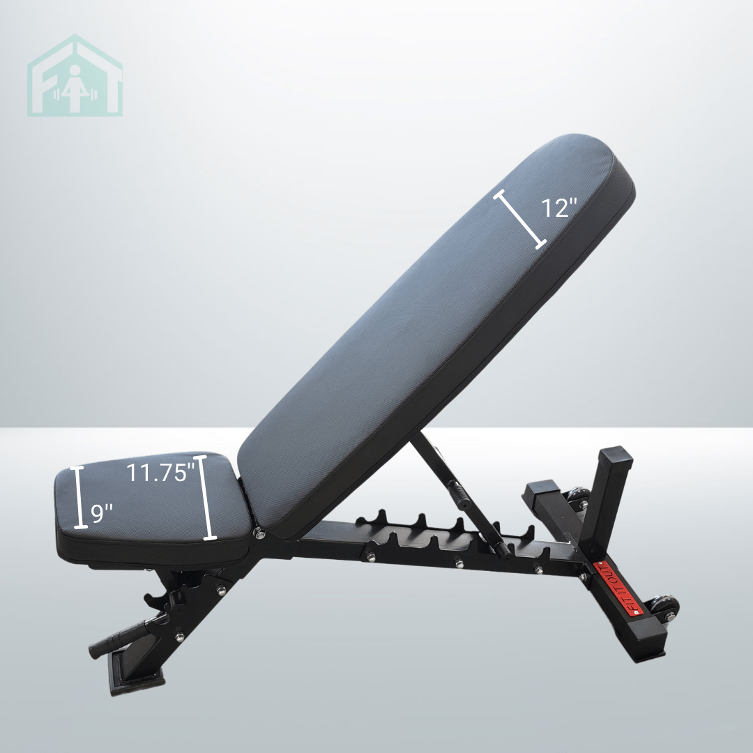 Adjustable Incline Pin Adjustable Incline Bench - Fit It Out