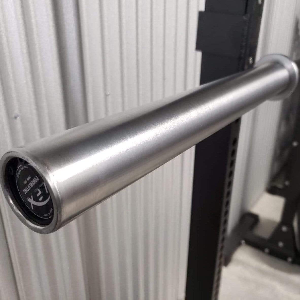 Fit It Out FIO Powerlifting Barbell (Black Zinc)