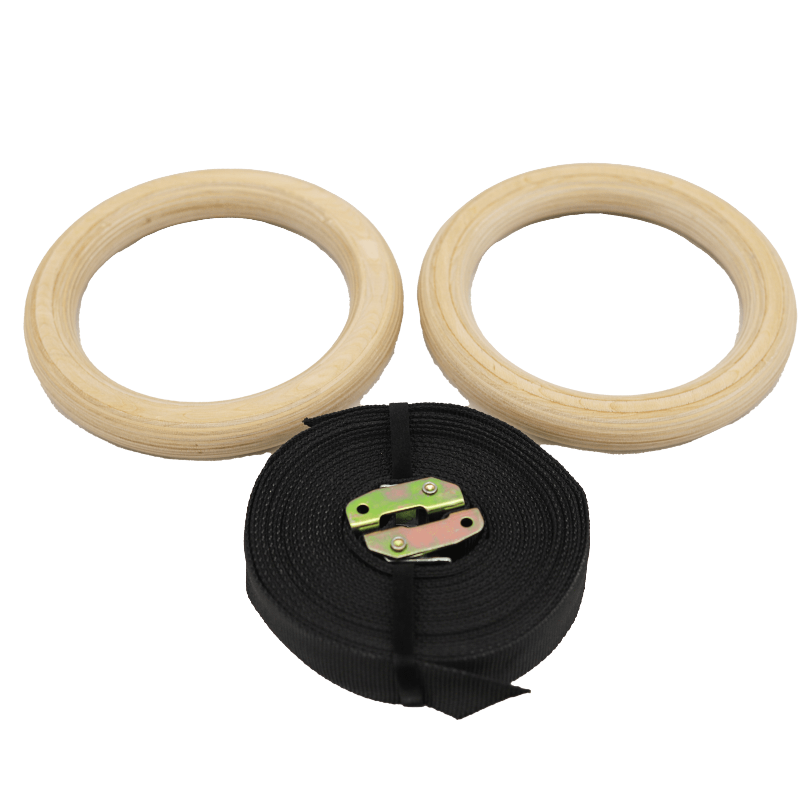 Gymnastic Premium Wooden Rings (880lbs) – Joyfit