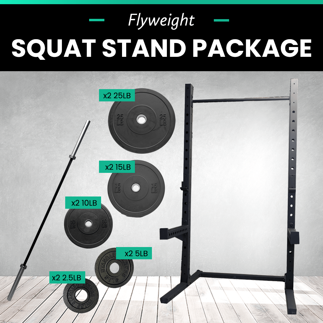Fit It Out Squat Stand - Package (160lbs) - flyweight