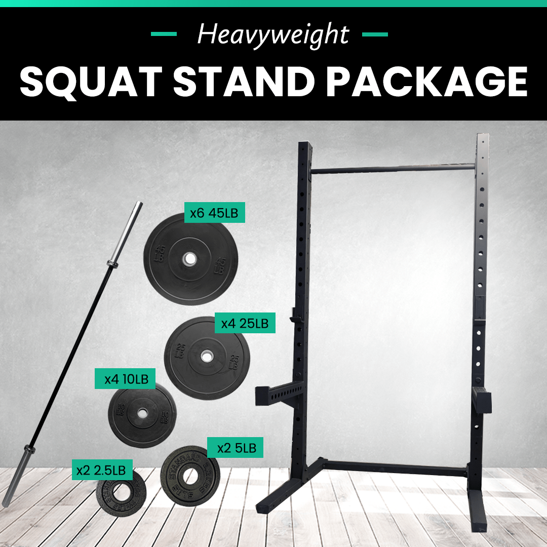 Fit It Out Squat Stand - Package (470lbs) - heavyweight