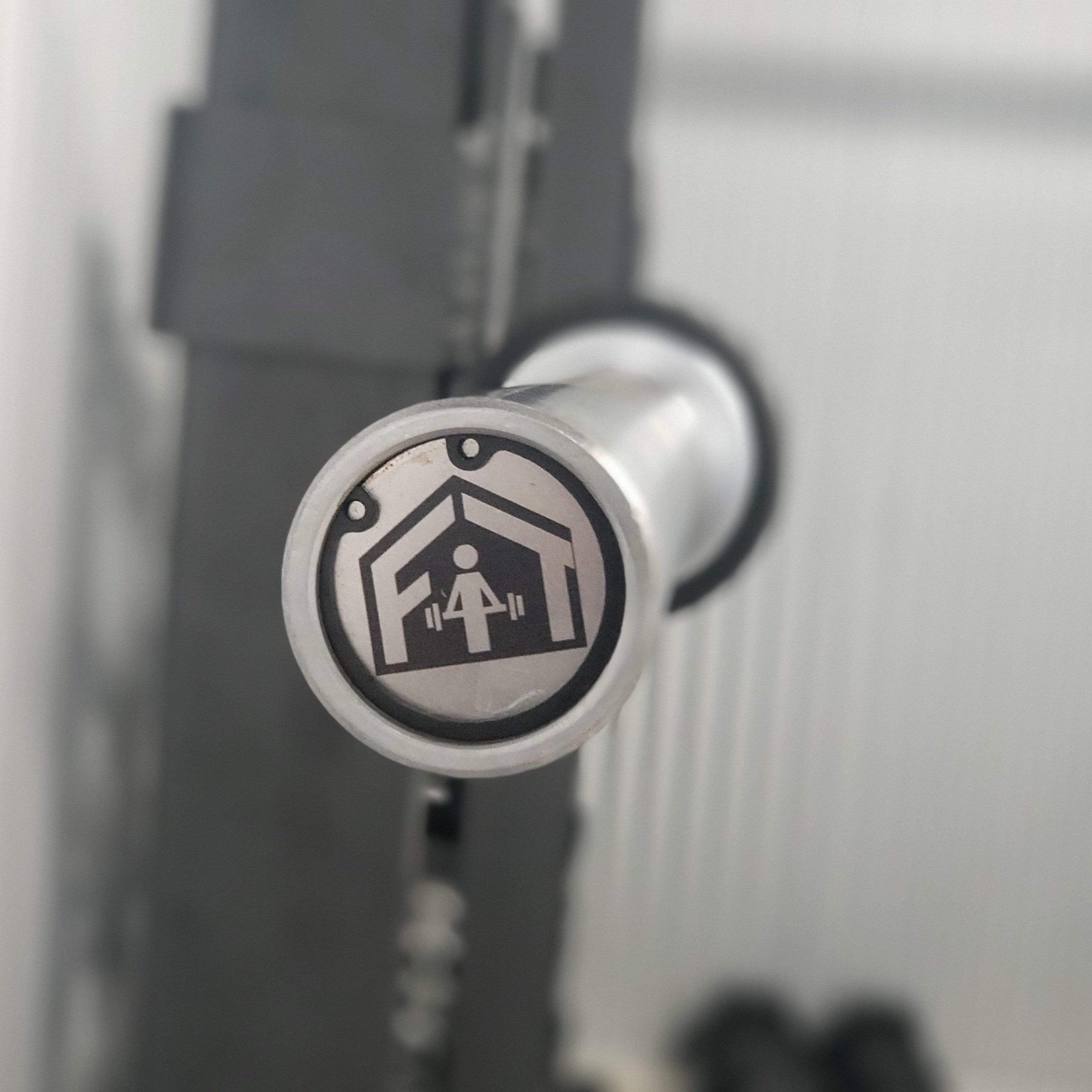 Fit It Out Shipment28 Women's Olympic Barbell (15KG) - Black Zinc